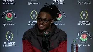 Rose Bowl Defense Media Day: Dallas Turner