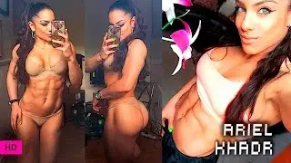 ARIEL KHADR IFBB Fitness Pro:Butt Destroyer Workout for a Bigger Butt # USA