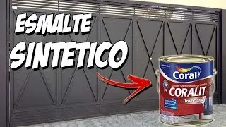 Como aplicar Esmalte Sintético com o compressor