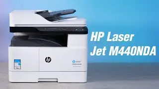 Trên tay máy in HP LaserJet MFP M440NDA