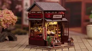 DIY a Dream: Build Your First Miniature House! 🌸 Japanese Tsukino Eogi-dou Build