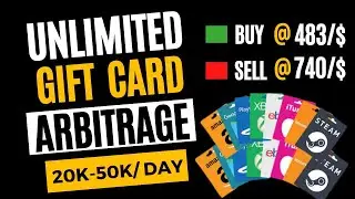Unlimited Gift Card Arbitrage in Nigeria || Make 20k - 50k Daily Buying and Selling Gift Cards