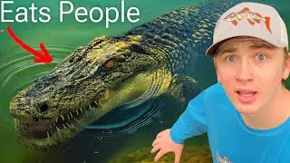 I Caught a Man Eating Fish in an Abandoned Pond!