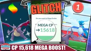 MEGA CHARIZARD at *15,618 CP* !! SUCCESSFUL *ARTICUNO SOLO* - HOW TO MEGA GLITCH CP | Pokémon GO
