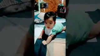 the baby's first crawl❤👶🏻