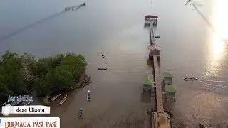 aireal video desa wisata dermaga pasi pasi