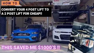 DIY Four Post Lift Modification