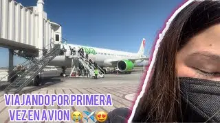 Mi Primera Vez Viajando En Avión❤️✈️
