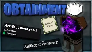How To Obtain Overseer Arti (Artifact #2) (CHECK PINNED COMMENTS!!) | Rogueblox
