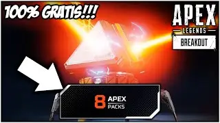 ¡ESTO NO ES UN SIMULACRO, Respawn nos regala 8 APEX PACKS! | Apex Legends BREAKOUT