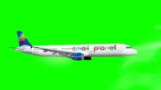 Green Screen Airplane video free dwonlod