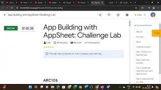 App Building with AppSheet: Challenge Lab 