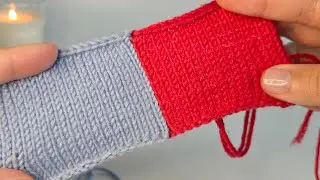 How to Sew Knitted Pieces Together Using the Side (Edge) Seam