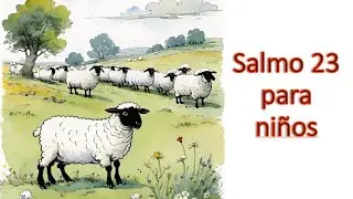 Salmo 23 para niños 📖. El Señor es mi pastor.