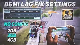 🔥How To Fix Lag In Bgmi Fix Lag In Low End Device Bgmi | Bgmi Lag Fix Solution | lag fix bgmi