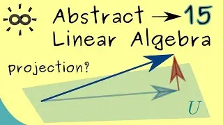 Abstract Linear Algebra 15 | Orthogonal Projection Onto Subspace