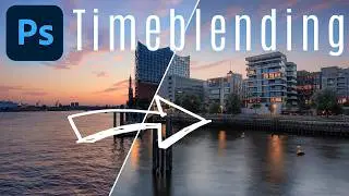 Timeblending Photoshop Tutorial Deutsch