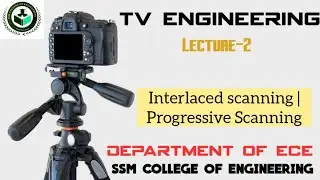 2- Interlaced scanning versus Progressive Scanning