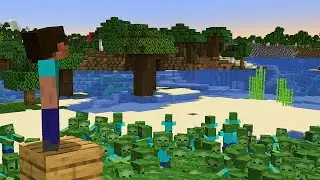 100 Hours Zombie Apocalypse in Minecraft
