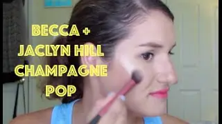 Review & Comparison Swatches: Becca+Jaclyn Hill collab Champagne Pop!!!!