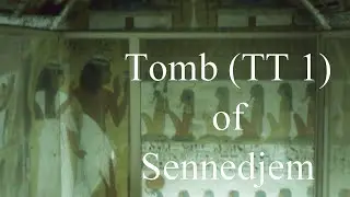 Tomb (TT 1) of Sennedjem, West Bank, Waset, Egypt, North Africa