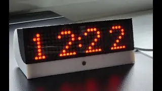 MAX7219 Matrix Clock  And MZ-H19 PPM Data