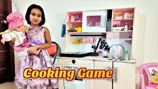 Cooking game in Hindi PART 3| Playing with Kitchen Set in Hindi | Play Fun Cooking  / 