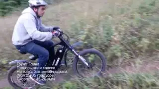 Тестирование электромотоцикла 