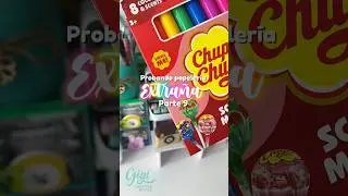 Probando papelería extraña parte 9✨ #plumones #review #chupachups #regresoaclases