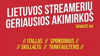 Lietuvos Stream'erių geriausios akimirkos #4