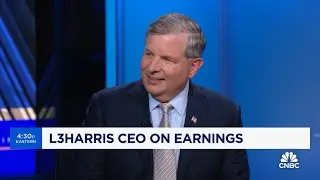 L3Harris Chair and CEO Christopher E. Kubasik Discusses 1Q24 On CNBC's 