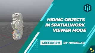 Hiding Objects in SpatialWork Digital Twin Viewer Mode