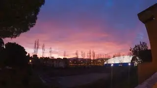 Night Lapse Test from House Terrace