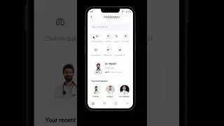 Health App UI Design | Doctor App UI Design 
