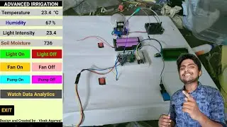 ADVANCED IRRIGATION | IOT + EMBEDDED PROJECT WITH DATABASE APP