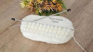 Dantel Gibi Zarif Yelek, Şal, Bluz İçin Örgü Modeli #knitting