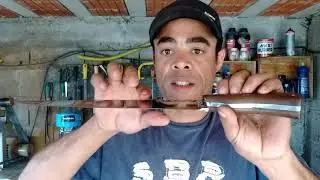 Faca artesanal pra churrasco destino (Barueri SP)