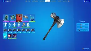 You can equip the stormbreaker as any skin