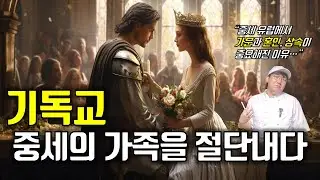 중세 유럽의 '혼인과 가족, 그리고 기독교' 아는 척하기 #유럽史｜Christianity changed the marriage and family in medieval Europe