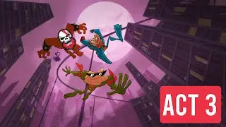 Battletoads (2020) - Full Walkthrough - Act 3 - No commentary | Risk To Hai