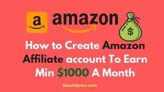 How to create amazon affiliate Account 2021 | Make money on Amazon