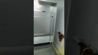 Участок покраски с сушильной комнатой.