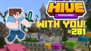 Minecraft Hive Minigames WITH YOU! 