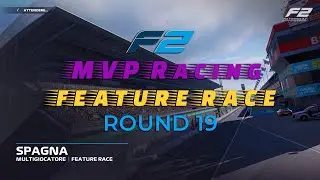 Spain F2 Feature Race F1 2021 Formula 2 gameplay - ROUND 19