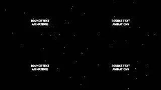 100+ Bounce Text Animations