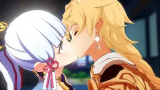 AETHER'S Heart Doesn't Flutter For AYAKA | Genshin Impact Animation Aether x Ayaka