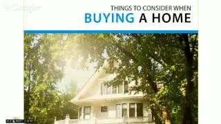 First Time Homebuyers Webinar