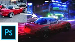 MAZDA MX5 EDIT IN PHOTOSHOP || RARE VISION