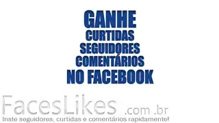 Como ganhar seguidores e curtidas no Facebook!