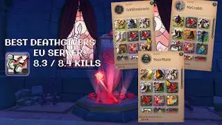 Top #1 Deathgivers | 8.4 Kills | Europe Server | Albion Online
